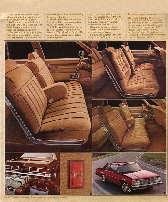 1979 Oldsmobile Full-Size Brochure Page 12